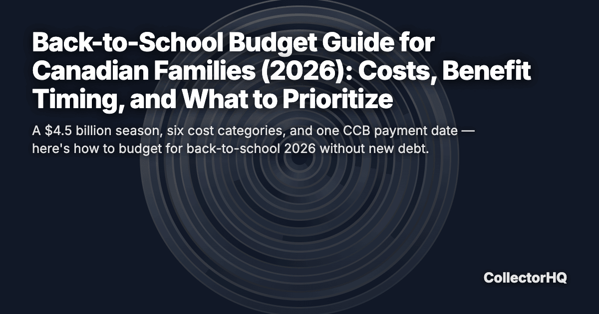 Back-to-School Budget Guide for Canadian Families (2026): Costs, Benefit Timing, and What to Prioritize