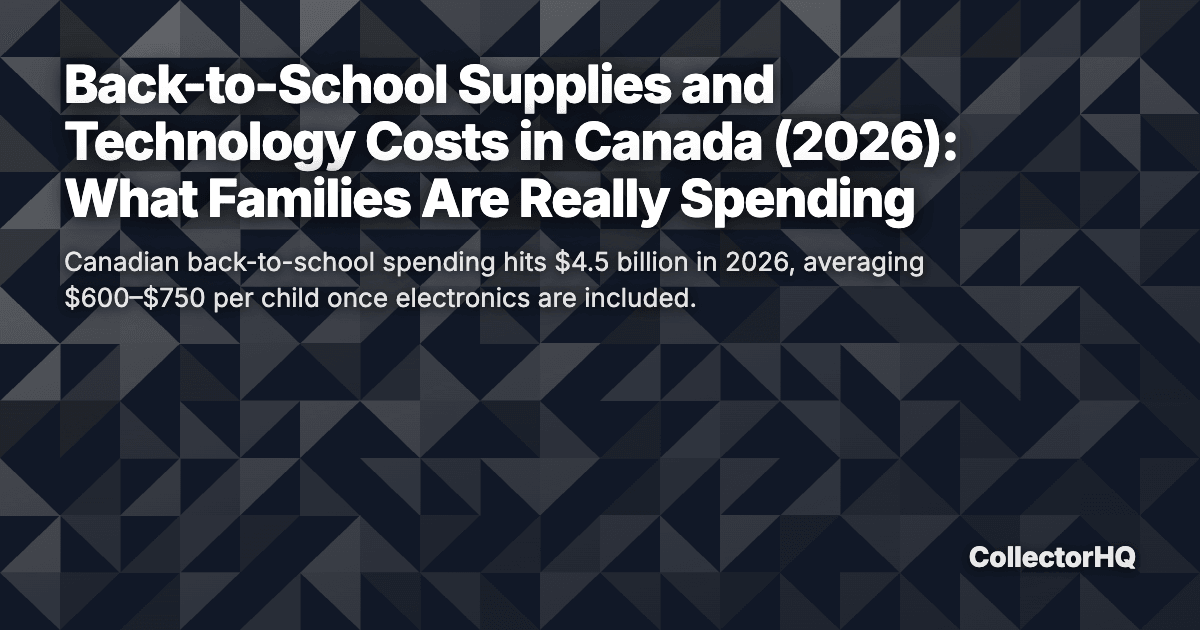 Back-to-School Supplies and Technology Costs in Canada (2026): What Families Are Really Spending