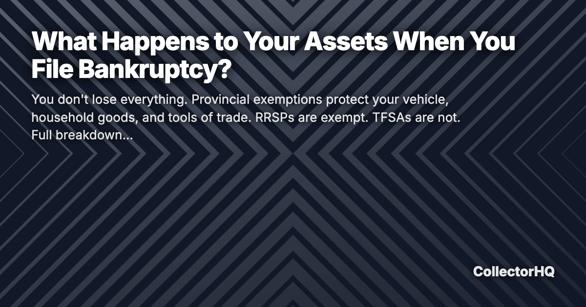 What Happens to Your Assets When You File Bankruptcy?