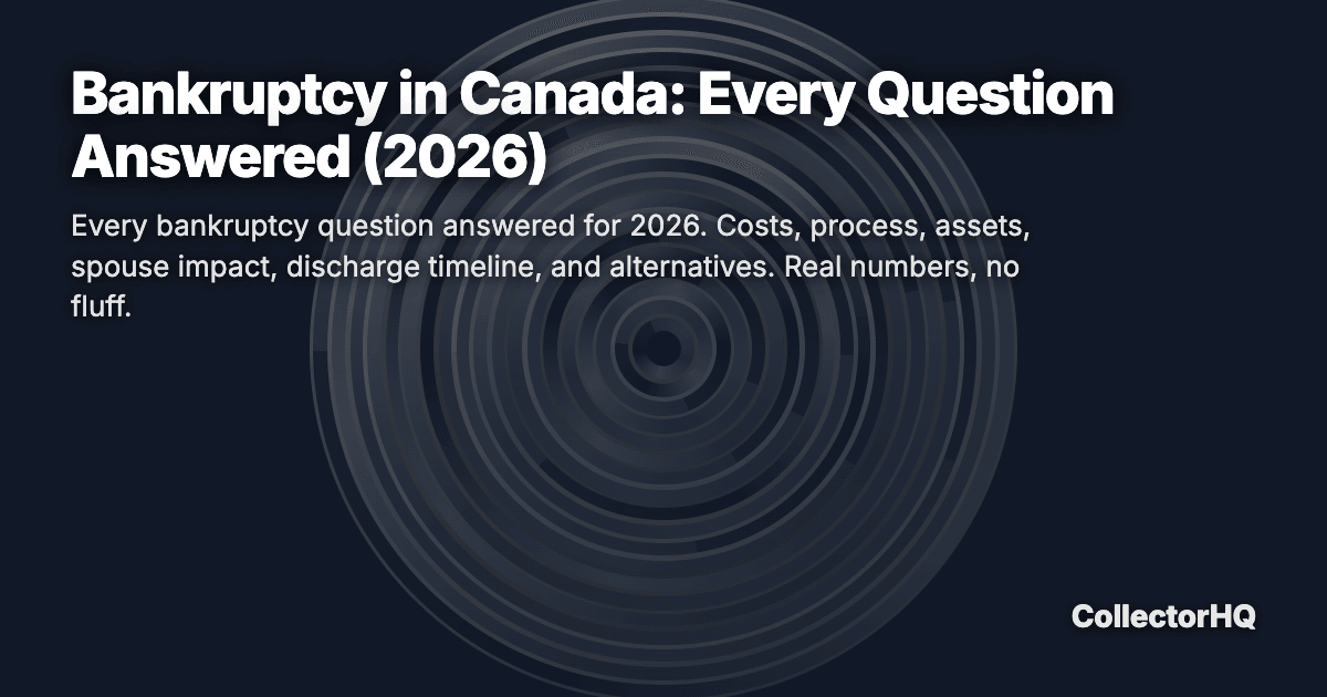 Bankruptcy in Canada: Every Question Answered (2026)