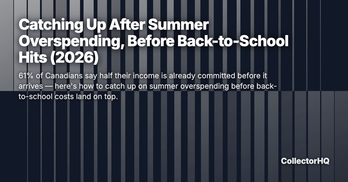 Catching Up After Summer Overspending, Before Back-to-School Hits (2026)