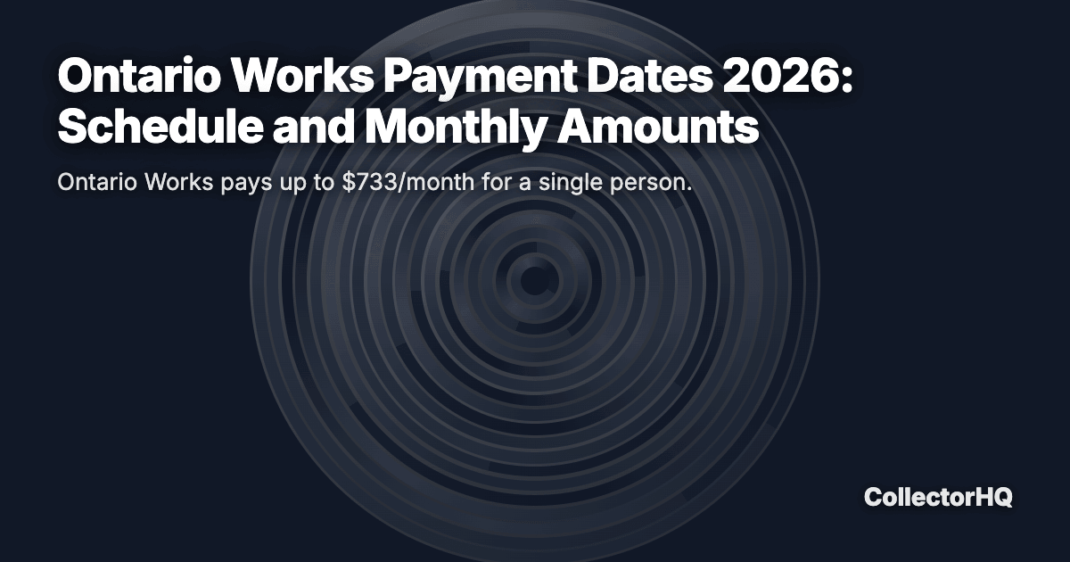 Ontario Works Payment Dates 2026: Schedule and Monthly Amounts