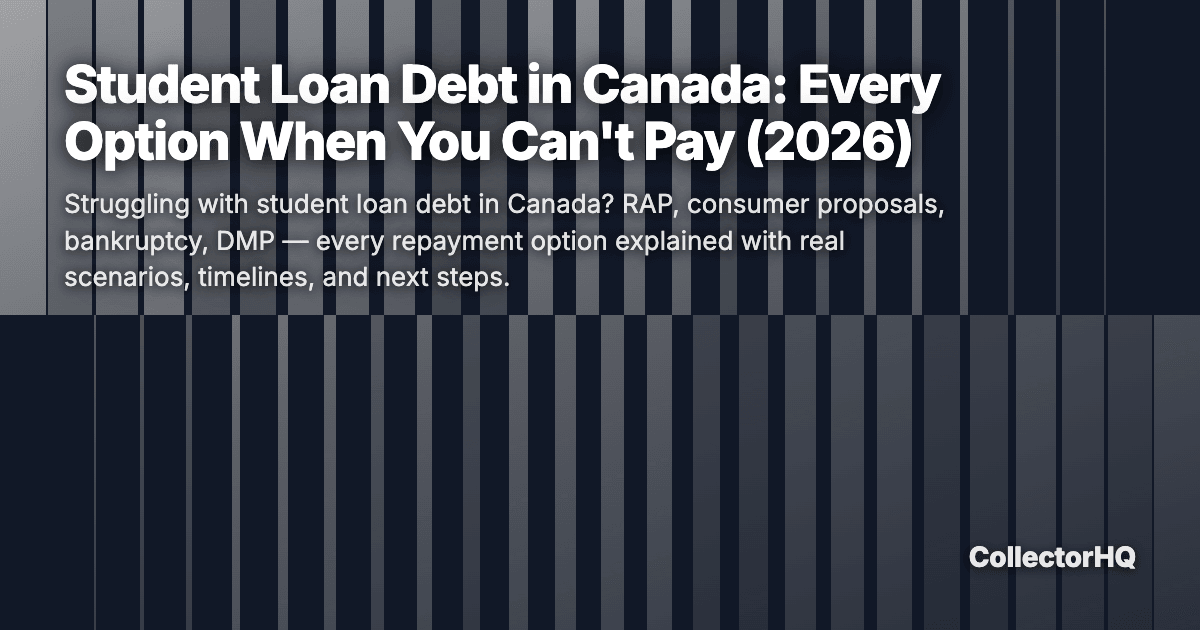 Student Loan Debt in Canada: Every Option When You Can't Pay (2026)