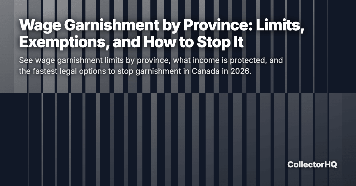 Wage Garnishment by Province: Limits, Exemptions, and How to Stop It